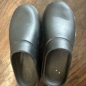 Crocs Black Slip-On Clogs